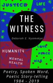 The Witness Poetry Book Front Cover (Amazon books)
